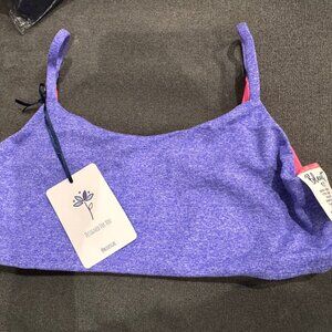 NWT Pink and Purple Reversible Bluet Bra - Training Size 12